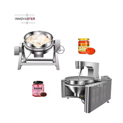 50-600L riscaldamento elettrico/a vapore/olio Cisterna a doppia giacca automatica con agitatore