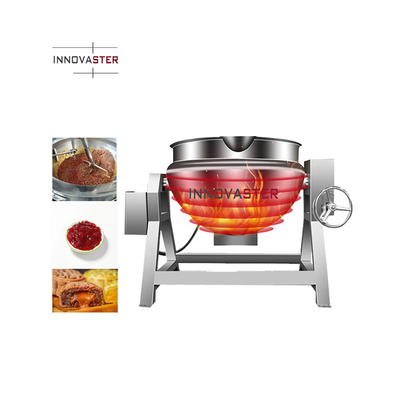 Cucina a vapore elettrica, bollitore a giacca per bollire e mescolare in cucina commerciale