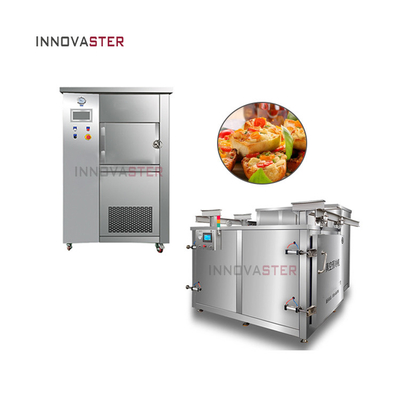 Macchine per il raffreddamento a vuoto di alimenti cotti per la conservazione di impianti di produzione