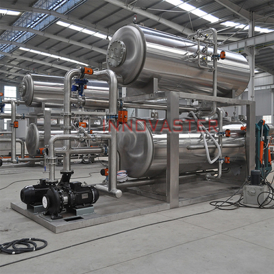 Sistema di autoclave 3P sterilizzatore da bagno d'acqua per macchine di retorta di tonno