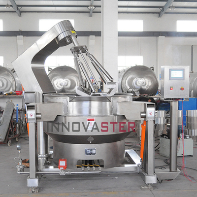 Cucine di cioccolato completamente automatiche con alta temperatura, grande capacità e agitazione planetaria