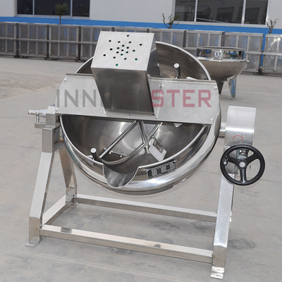 100-600L Capacità Commerciale Macchina automatica di miscelazione e cottura per piatto di pasta di semi di loto