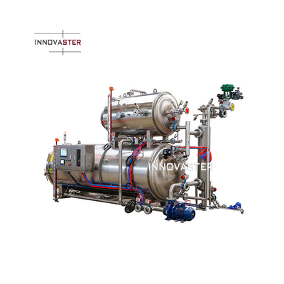 1100*1200*1500MM Borse Cucina a pressione per apparecchiature di lavorazione alimentare in scatola