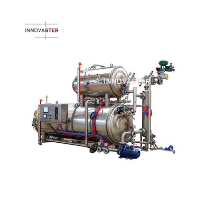380V sacchetto ad alta temperatura con imballaggio morbido retorta autoclave per il processo di sterilizzazione