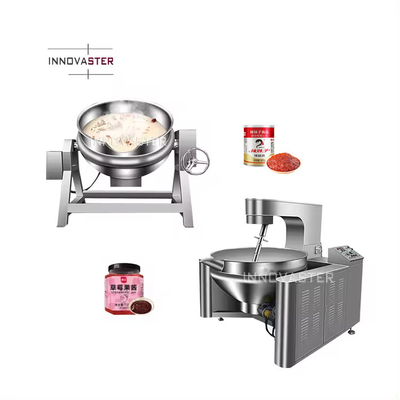 Salse di frutta a base di marmellata di peperoncino Multicooker in acciaio inossidabile Cisterna elettrica con agitatore