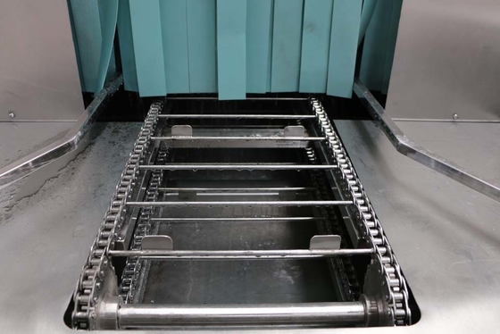 6100*1700*1700mm Macchina di pulizia integrata per casse/contenitori personalizzati