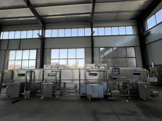 Pasteurizzatore automatico a galleria a 220V/380V per un vantaggio di alta produttività