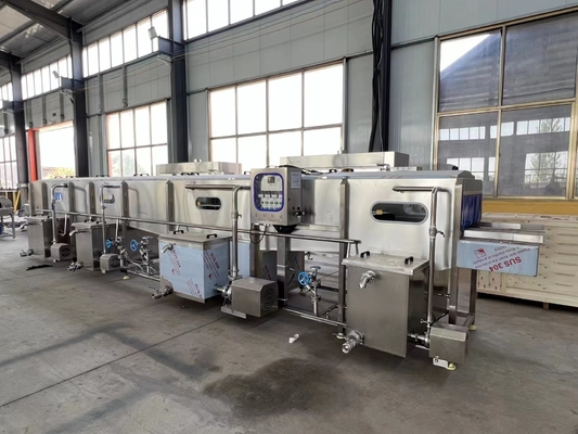 Pasteurizzatore automatico a galleria a 220V/380V per un vantaggio di alta produttività