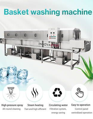 110/220/380/415V Voltage Single Model Integrated Molding Washing Machine per scatole