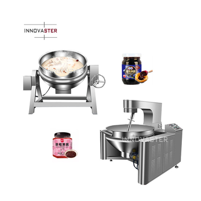 Apparecchiature di cottura 50-600L Cottura a vapore Marmellate Salsa Padella Cottura a giacca