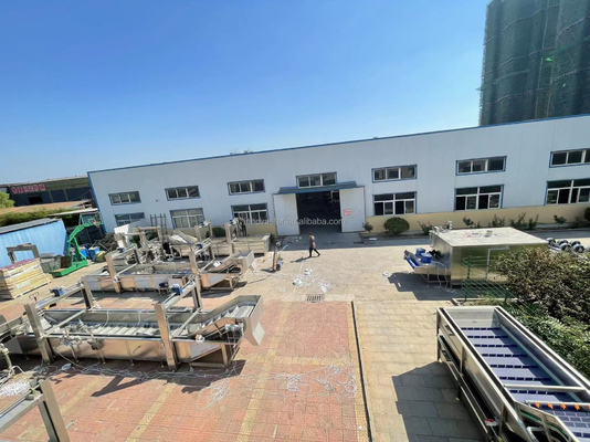 Lavatrice industriale per ortaggi e frutta con serbatoio elevatore a gronda per negozi di bevande