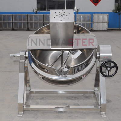 Calore a vapore automatico Pasticceria di luna Riempimento Cucina Mixer Zucchero Sciroppo Caldaia Giacca Cucina