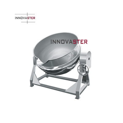 100L-500L Industrial Steam/Electric/Oil Cooking Mixer Pot Jacketed Kettle con agitatore