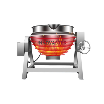 Caldaia a gas a vapore automatico da 800L per mescolare e bollire la salsa di marmellata