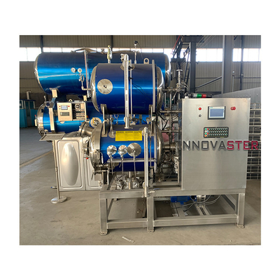Macchina di retorta in autoclave per sterilizzatori alimentari in acciaio inossidabile per alimenti e bevande 2100 KG