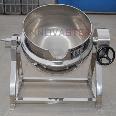 Caldaia a gas a vapore automatico da 800L per mescolare e bollire la salsa di marmellata