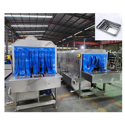 Macchina di pulizia automatica con lavastoviglie industriali e stampi per contenitori PP/SUS304