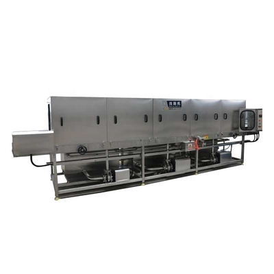 Lavatrice industriale completamente automatica per la pulizia rapida e rapida dei vassoi SUS in plastica