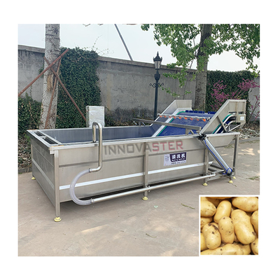 Lavatrice commerciale di frutta 512 kg Capacità per lavaggio automatico di ortaggi