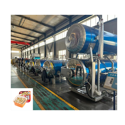 1KW torre di raffreddamento funghi Miso salsa di zuppa vasetti sterilizzatore autoclave retort macchina