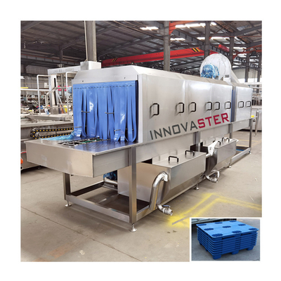 Performance Lavatrice industriale per la pulizia continua di pallet in plastica nel 2021