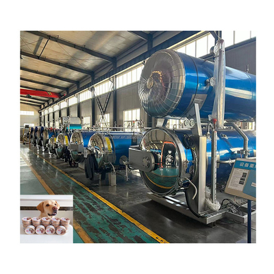 Retorte automatico per sterilizzazione dell'aria in autoclave a vapore industriale