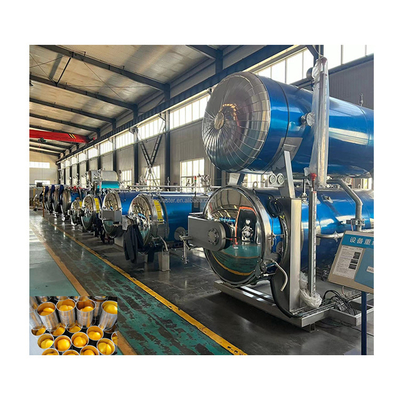 Sterilizzazione fisica Doppia camera Immersione in acqua Ritorto di riscaldamento a vapore Autoclave