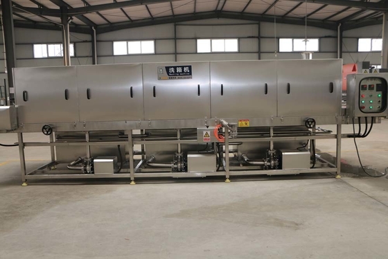 6000*2800*2200 Anno 2021 Lavatrice di scatole di plastica per lavaggio industriale di piatti da forno