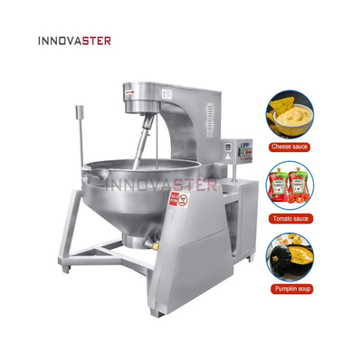 Miscelatore automatico di cottura in argento/cotola di cottura con giacca/miscelatore cucinatore con riscaldamento elettrico