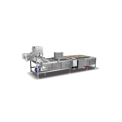 6000*1400*2400 Galleria di lavaggio industriale per la pulizia di frutta e verdura nelle bevande