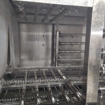 SUS304 Lavatrice di pallet in acciaio inossidabile Soluzione personalizzata per la pulizia delle casse