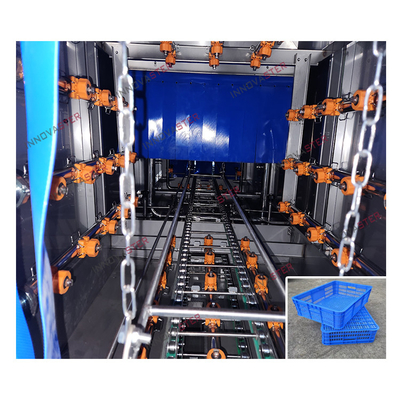 Tunnel automatico di lavaggio della vasca da panificio con vapore di acqua con 18kw di tensione 380/480V