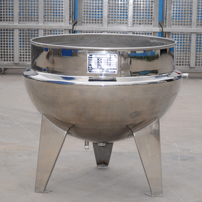 Grande Biryani Pot 500 Litri Jacketed Cisterna per la macchina di produzione di salsa di chili automatico