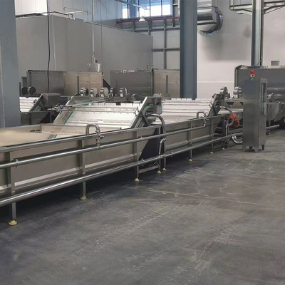 Tunnel per asciugatrici d'aria industriali completamente automatiche per la linea di trasformazione alimentare in borsa nel 2023