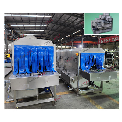 Lavatrice di pallet SUS304 in acciaio inossidabile Lavatrice di scatole commerciale Lavatrice automatica
