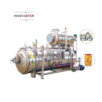 Autoclave automatico a vapore a spruzzo automatico orizzontale