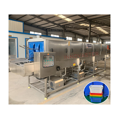 Lavatrice di pallet versatile per casse/cestini/scatole/vassoi a lastra 6000*2800*2200