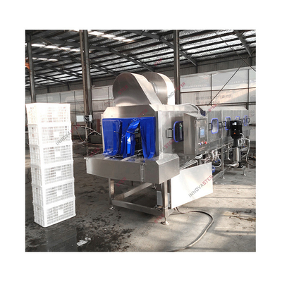 Lavatrice commerciale automatica da 650 kg per scatole/cestini/scatole/vassoi a strati e durevole