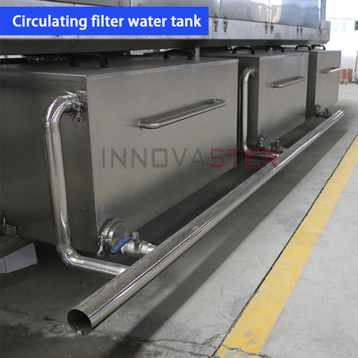 Lavatrice commerciale automatica da 650 kg per scatole/cestini/scatole/vassoi a strati e durevole