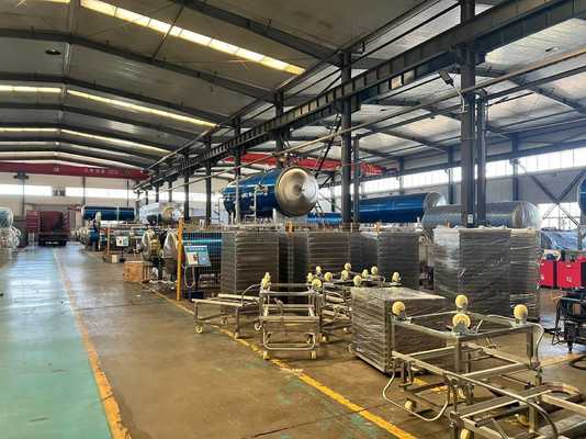 Macchina di autoclave di laboratorio a tensione 3P per vongole in scatola, tonno, calamari, sardine Aringhe