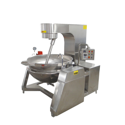 Macchina di cottura a capacità personalizzata Halwa Jacketed Kettle per facile ebollizione e miscelazione