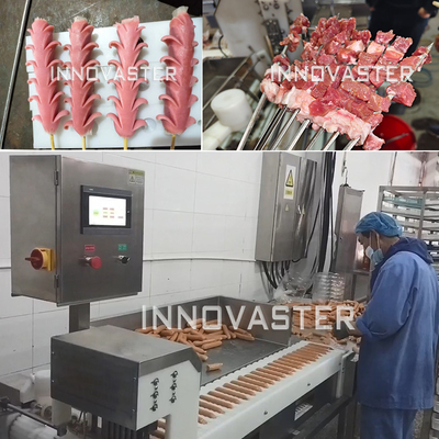 Macchina automatica per la fabbricazione di carne di montone in acciaio inossidabile