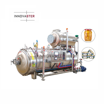 2100 KG Industria Spray Acqua Bottiglia Alimenti Acqua Bagno Sterilizzatore Autoclave Retort Machine