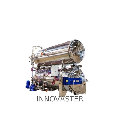 2100 KG Retort industriale in acciaio inossidabile per sterilizzazione automatica completa