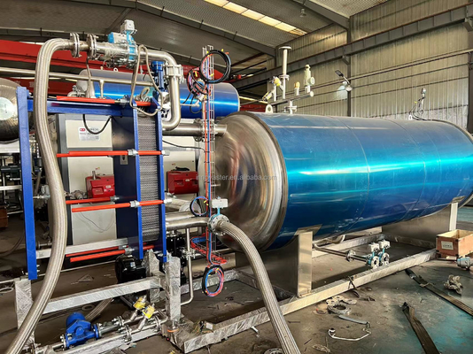 Macchina di retortazione ad immersione in acqua completamente automatica per imballaggi flessibili alimentari