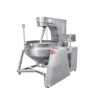Attrezzatura per cucinare Ketchup Planetary Cook Mixer Boiler a vapore con agitatore 615 KG