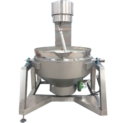 Attrezzatura per cucinare Ketchup Planetary Cook Mixer Boiler a vapore con agitatore 615 KG