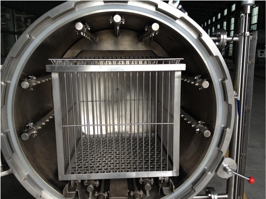 1.5KW Potenza Personalizzata Alta Temperatura/Pressione Macchina di Ritorto Alimentare per Sterilizzazione