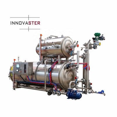 1100*1200*1500MM Macchina per la sterilizzazione ad alta temperatura con spruzzo d'acqua automatico