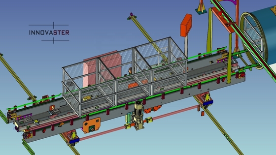 Stainless Steel Automated Loading Unloading 2000KG per migliorare l'efficienza della produzione